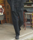 MR.OLIVE / RINSE WASH 12oz CRUNCH DEINIM / WIDE TAPERED BELTED JEANS / ミスターオリーブ リンスウォッシュ 12オンス クランチデニム / ワイドテーパード ベルト付きジーンズ